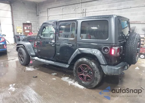 2020 Jeep Wrangler Unlimited Freedom 4X4 из США, поврежденный, VIN 1C4HJXDN7LW245197